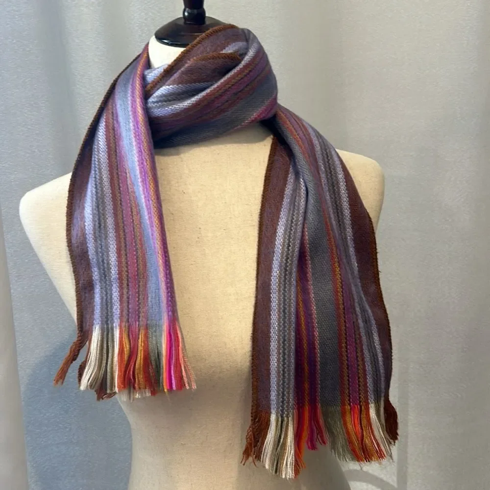Beautiful alpaca scarf from Ecuador so soft and warm!